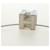 Hermès HERMES Cage De H H Cube Necklace metal Silver Auth 183125V Silvery  - view 9
