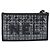 Clutch CHANEL in vinile nero e oro CC Auth bs35542V D'oro - vista 2