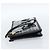 Clutch CHANEL in vinile nero e oro CC Auth bs35542V D'oro - vista 3