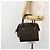 Borsa a mano FENDI Zucca Canvas 2way Nero Marrone Oro Auth 184637 D'oro - vista 25