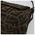FENDI Zucca Canvas Mamma Baguette Shoulder Bag Black Brown Auth 184907SAM Castaño Negro - vista 15