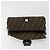 FENDI Zucca Canvas Mamma Baguette Shoulder Bag Black Brown Auth 184907SAM Castaño Negro - vista 20