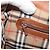 Borsa a Spalla Burberry in Pelle Marrone Oro Auth BA13366 D'oro - vista 21