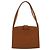Borsa Tote SAINT LAURENT in pelle marrone Auth bs35578 - vista 2