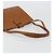 Borsa Tote SAINT LAURENT in pelle marrone Auth bs35578 - vista 7