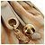 CHANEL Matelasse Chain Shoulder Bag Canvas Beige Gold CC Auth BA13294M D'oro - vista 22