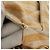 CHANEL Matelasse Chain Shoulder Bag Canvas Beige Gold CC Auth BA13294M D'oro - vista 24