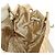 CHANEL Matelasse Chain Shoulder Bag Canvas Beige Gold CC Auth BA13294M D'oro - vista 27