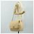 CHANEL Matelasse Chain Shoulder Bag Canvas Beige Gold CC Auth BA13294M D'oro - vista 31