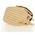 CHANEL Matelasse Chain Shoulder Bag Canvas Beige Gold CC Auth BA13294M D'oro - vista 6