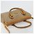 Borsa GUCCI Micro GG Supreme in PVC 2way Beige Oro Auth 184496 D'oro - vista 6