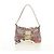 Borsa a tracolla FENDI Zucchino Canvas Mamma Baguette Rosa Oro Auth 165298SAV - vista 12
