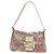Borsa a tracolla FENDI Zucchino Canvas Mamma Baguette Rosa Oro Auth 165298SAV - vista 13