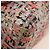 Borsa a tracolla FENDI Zucchino Canvas Mamma Baguette Rosa Oro Auth 165298SAV - vista 15