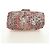 Borsa a tracolla FENDI Zucchino Canvas Mamma Baguette Rosa Oro Auth 165298SAV - vista 5