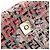 Borsa a tracolla FENDI Zucchino Canvas Mamma Baguette Rosa Oro Auth 165298SAV - vista 9