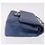 CHANEL Borsa a Spalla Chain Matelasse 25 Pelle di Caviale Blu Oro CC Auth 185395SM D'oro - vista 3