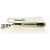 CHANEL icon Chain Shoulder Pouch Lamb Skin White Silver CC Auth 184233A Argento Bianco - vista 3