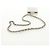 CHANEL icon Chain Shoulder Pouch Lamb Skin White Silver CC Auth 184233A Argento Bianco - vista 7