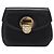 Borsa a Spalla Gianni Versace in Pelle Nera e Oro Auth BA13310A Nero D'oro - vista 13