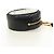 LOEWE Studio Ghibli Cookie Pouch No-Face Bag Canvas Black Gold Auth 167410SM Nero D'oro - vista 4