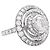 Anello Boucheron, "Idylle", oro bianco e diamanti. - vista 2