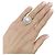 Anello Boucheron, "Idylle", oro bianco e diamanti. - vista 5