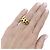 Fred Paris, "Léopard" Ring, Gelbgold, schwarzer Emaille. - Ansicht 6