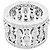 Anello Chopard, "Haute Joaillerie" in oro bianco e diamanti. - vista 2