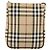 Borsa a Spalla BURBERRY Nova Check PVC Beige Argento Auth 183108A - vista 13