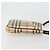 Borsa a Spalla BURBERRY Nova Check PVC Beige Argento Auth 183108A - vista 3