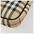 Borsa a Spalla BURBERRY Nova Check PVC Beige Argento Auth 183108A - vista 9