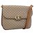 Céline CELINE Macadam Canvas Schultertasche PVC Beige Gold Authentisch bs35577 Golden