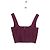 Alaïa Top sem mangas bordeaux - vista 3