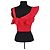 Alexander Mcqueen Top rojo sin mangas Roja - vista 4