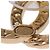 Gioielli CHANEL CC in Metallo Dorato - 103596 D'oro - vista 5
