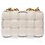 Borsa BOTTEGA VENETA Cassette in Pelle Bianca - 103639 Bianco - vista 4
