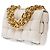 Borsa BOTTEGA VENETA Cassette in Pelle Bianca - 103639 Bianco - vista 5