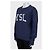Saint Laurent Sweatshirt aus Baumwolle in Blau mit Logo - M gebraucht - Ansicht 2