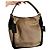 Saint Laurent Borsa a mano Multi Pelle Oro e Scamosciato Nero D'oro