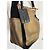 Saint Laurent Borsa a mano Multi Pelle Oro e Scamosciato Nero D'oro - vista 2