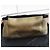 Saint Laurent Borsa a mano Multi Pelle Oro e Scamosciato Nero D'oro - vista 5