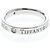 Tiffany & Co Tiffany Flat Band Ring mit 3 Diamanten Silber - Ansicht 2