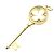 Tiffany & Co Pendente Tiffany Clover Key Top in oro giallo D'oro