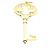 Tiffany & Co Pendente Tiffany Clover Key Top in oro giallo D'oro - vista 4