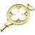 Tiffany & Co Pendente Tiffany Clover Key Top in oro giallo D'oro - vista 9