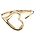 Tiffany & Co Anello Tiffany Open Heart in oro rosa D'oro