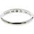 Cartier 1895 Ehering aus Platin mit Diamant Silber - Ansicht 8