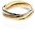 Anello Cartier Trinity 18K Oro Rosa Bianco e Giallo D'oro
