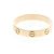 Anello Mini Love di Cartier in oro rosa D'oro - vista 3